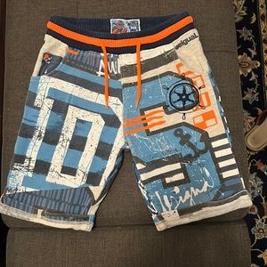 Desigual multicolor Shorts Boy 7/8, EUC